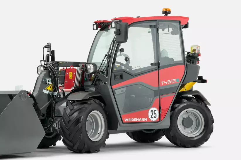 Weidemann Teleskoplader T4512e Kabine, Studio