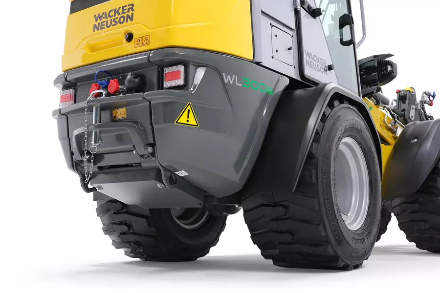 Wacker Neuson Radlader WL300e Detail Bild Studio