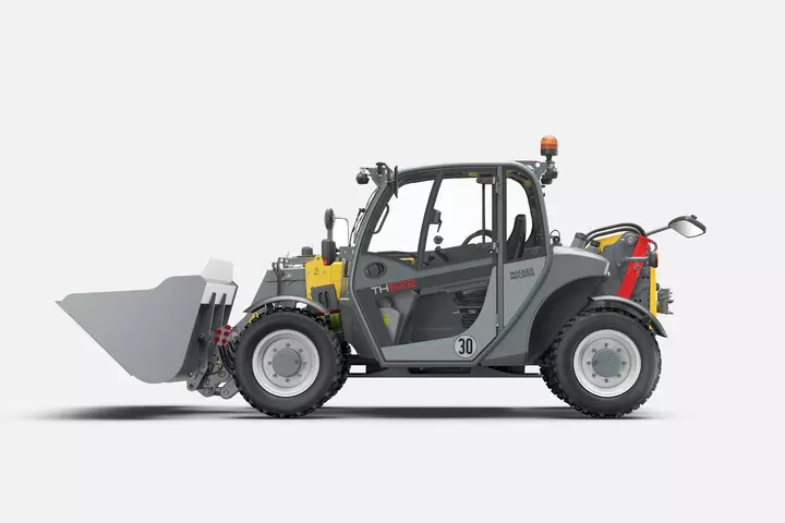 Wacker Neuson telehandler TH522, Ergonomic workplace