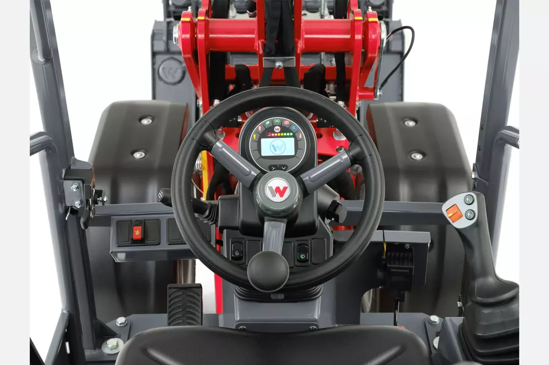 Weidemann Hoftrac 1190e Fahrerschutzdach, Innenraum, Studio