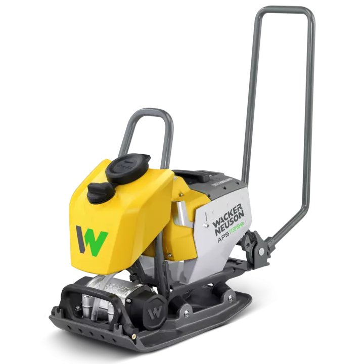 Wacker Neuson electric vibratory plate APS1135we studio picture.