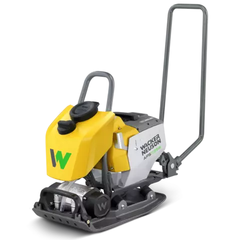 Wacker Neuson electric vibratory plate APS1135we studio picture.