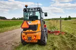 Weidemann Anbaugerät Zaunmäher, Einsatz Landwirtschaft, Hoftrac 1260LP