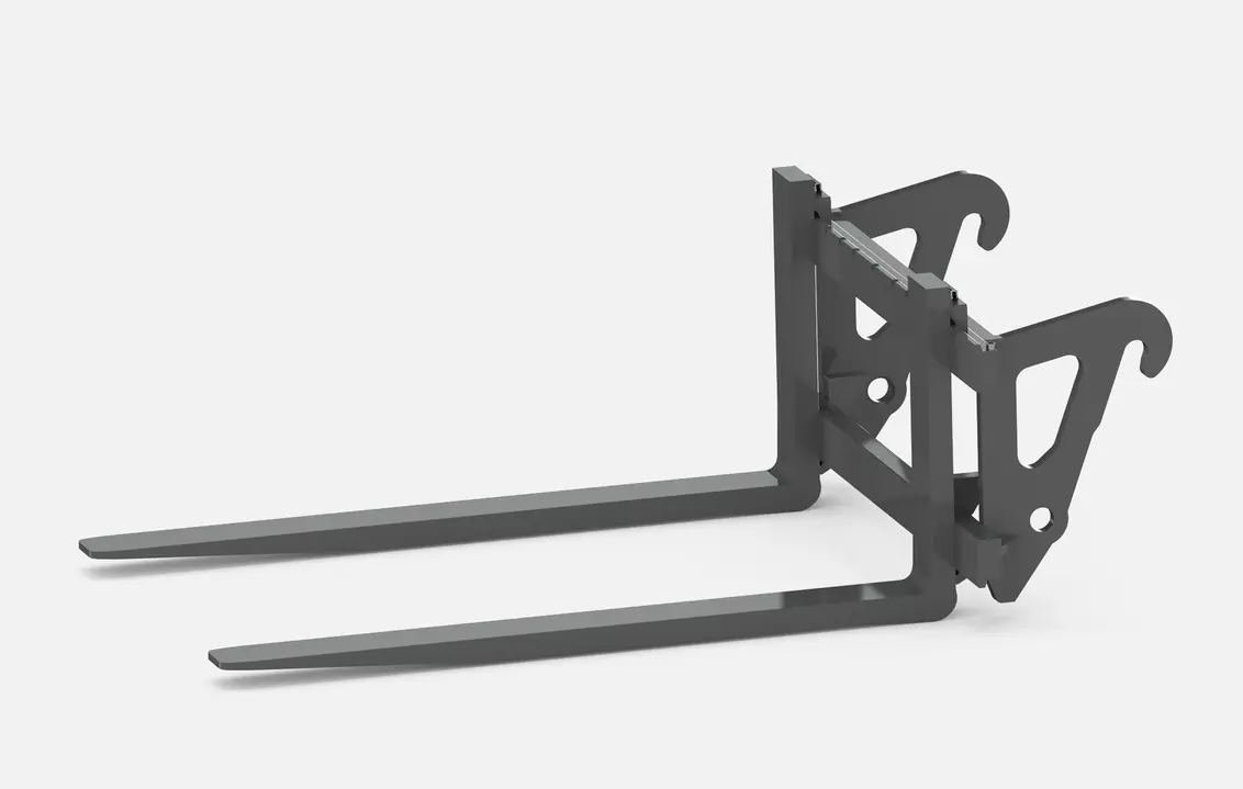 Weidemann attachment Pallet fork, Studio