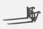 Weidemann attachment Pallet fork, Studio
