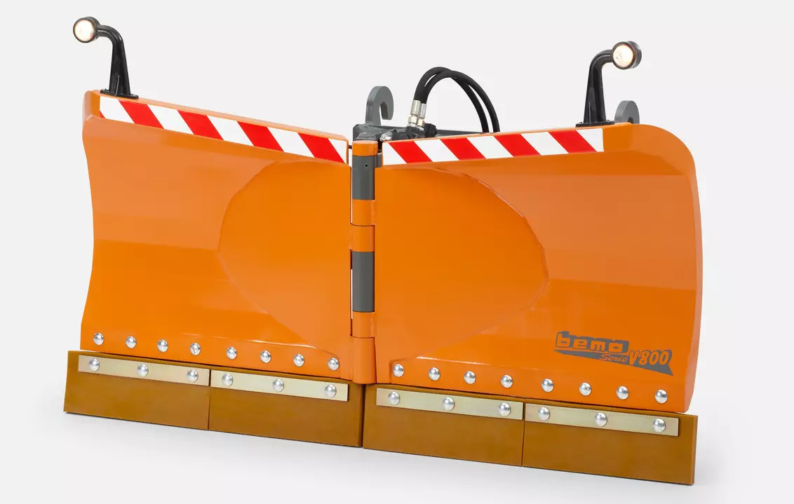 Weidemann attachment V-Snow plow, Studio