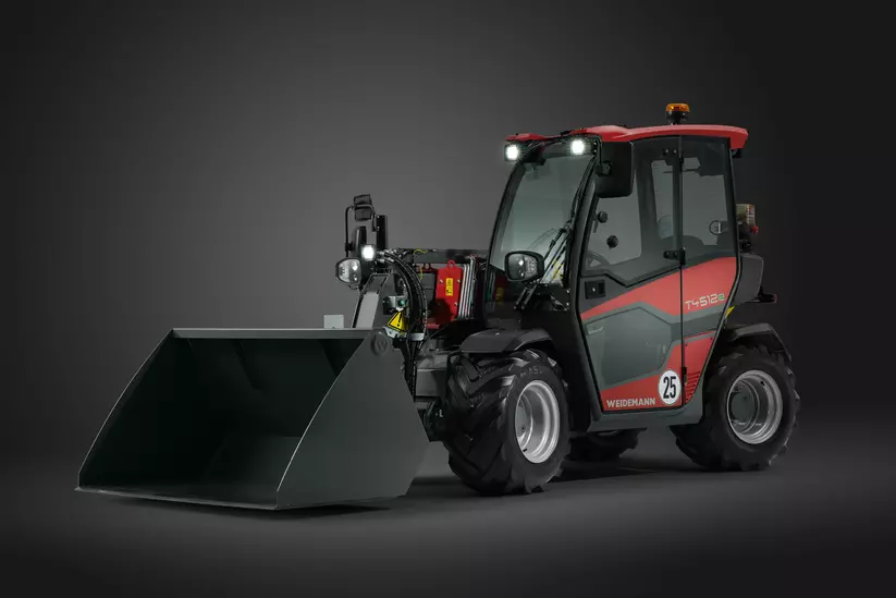 Weidemann Teleskoplader T4512e Beleuchtung, Studio