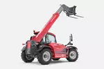 Weidemann telehandler T7035 cabin with pallet fork, studio