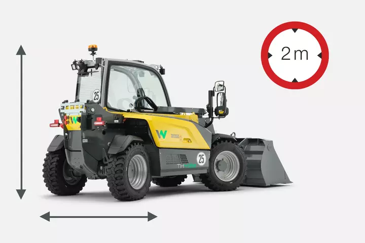 Wacker Neuson Teleskoplader TH412, 2x2 m Klasse