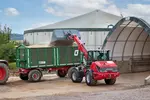 Weidemann telescopic wheel loader 4060T in application, Agriculture