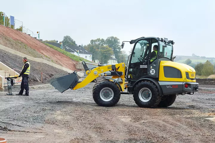 Wacker Neuson wheel loader WL52, Kinematics in general