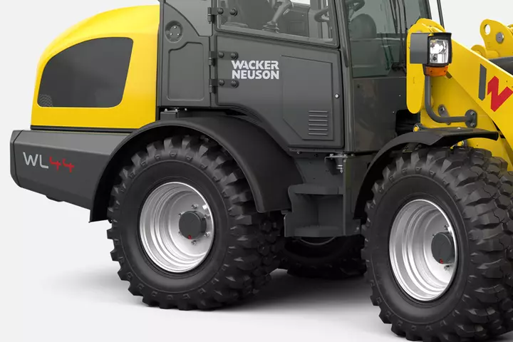 Wacker Neuson wheel loader WL44, easy entry