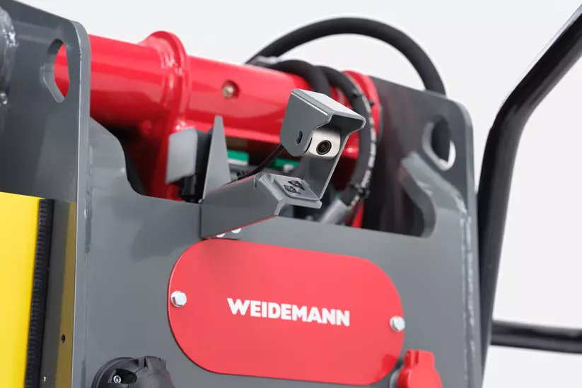 Weidemann Teleskoplader T6025 im Studio, Rückfahrkamera