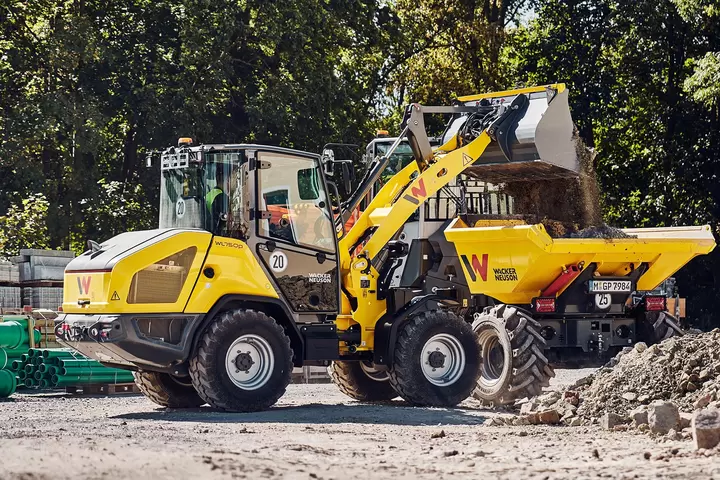 Wacker Neuson wheel loader WL750p