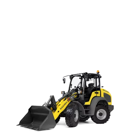 The Kramer wheel loader 5065 in a studio.