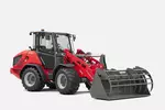 Weidemann Radlader 4060 Kabine mit Greifschaufel, Studio