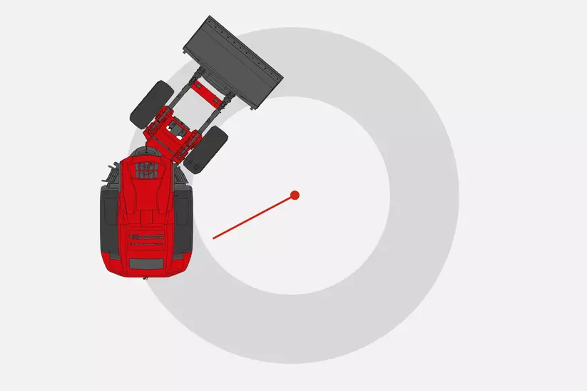 Weidemann wheel loader 9080, Dimensions