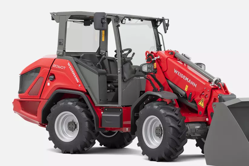 Weidemann Teleskopradlader 2060T im Studio, Fahrerschutzdach
