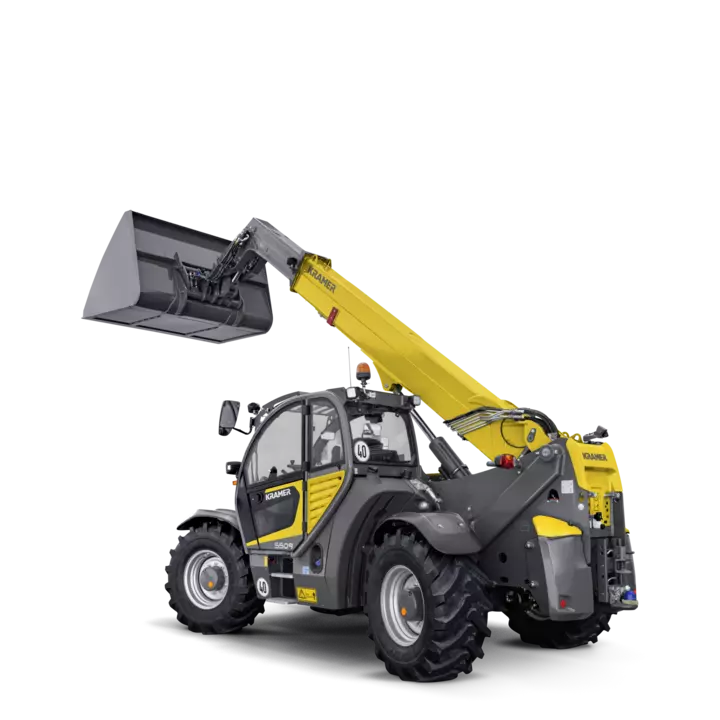 The Kramer telehandler 5509 in a studio.