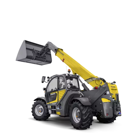 The Kramer telehandler 5509 in a studio.