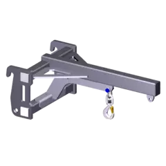 Wacker Neuson attachment load hook in the studio