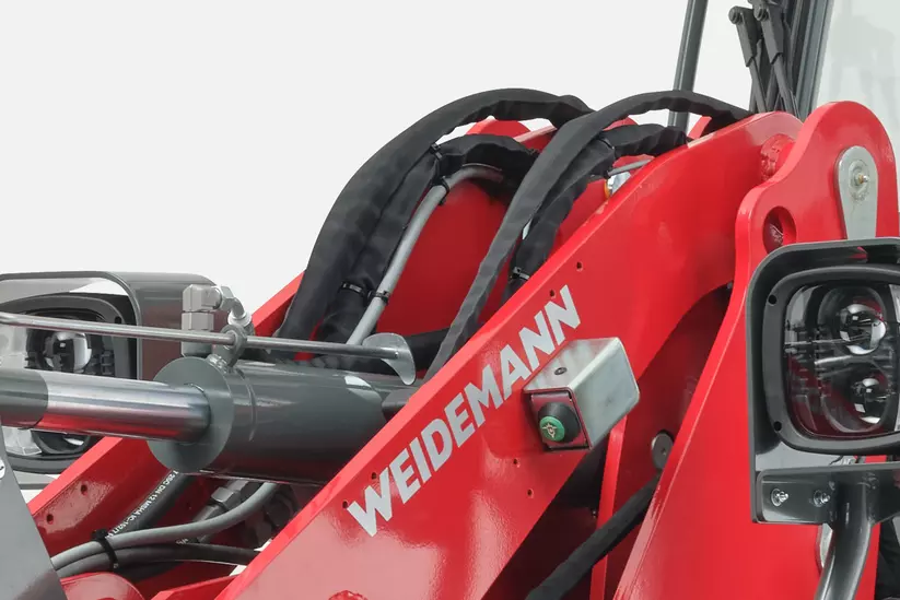 Weidemann Hoftrac 1390e Druckentlastung an der Ladeanlage, Studio