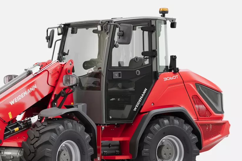 Weidemann Teleskopradlader 3060T im Studio, Kabine