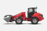 Weidemann telescopic wheel loader 3060T with shear grab, studio