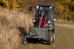 Weidemann Anbaugerät Doppelmessermähwerk, Einsatz 