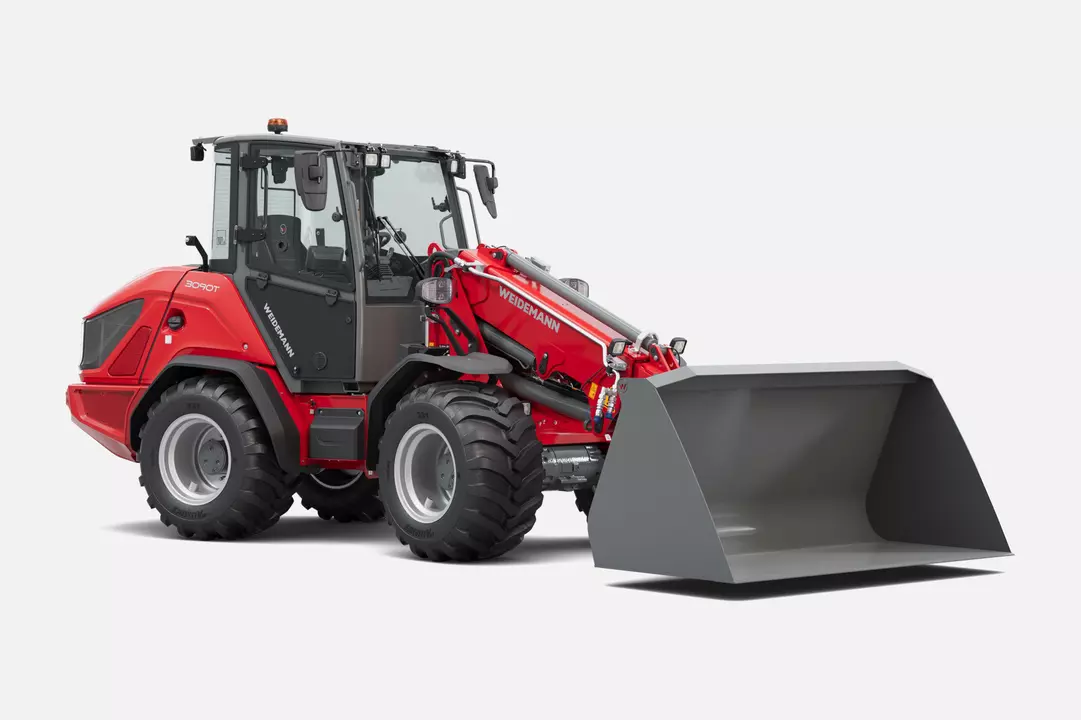 Weidemann Teleskop Rad Lader 3090T mit Scheren Greifer, studio