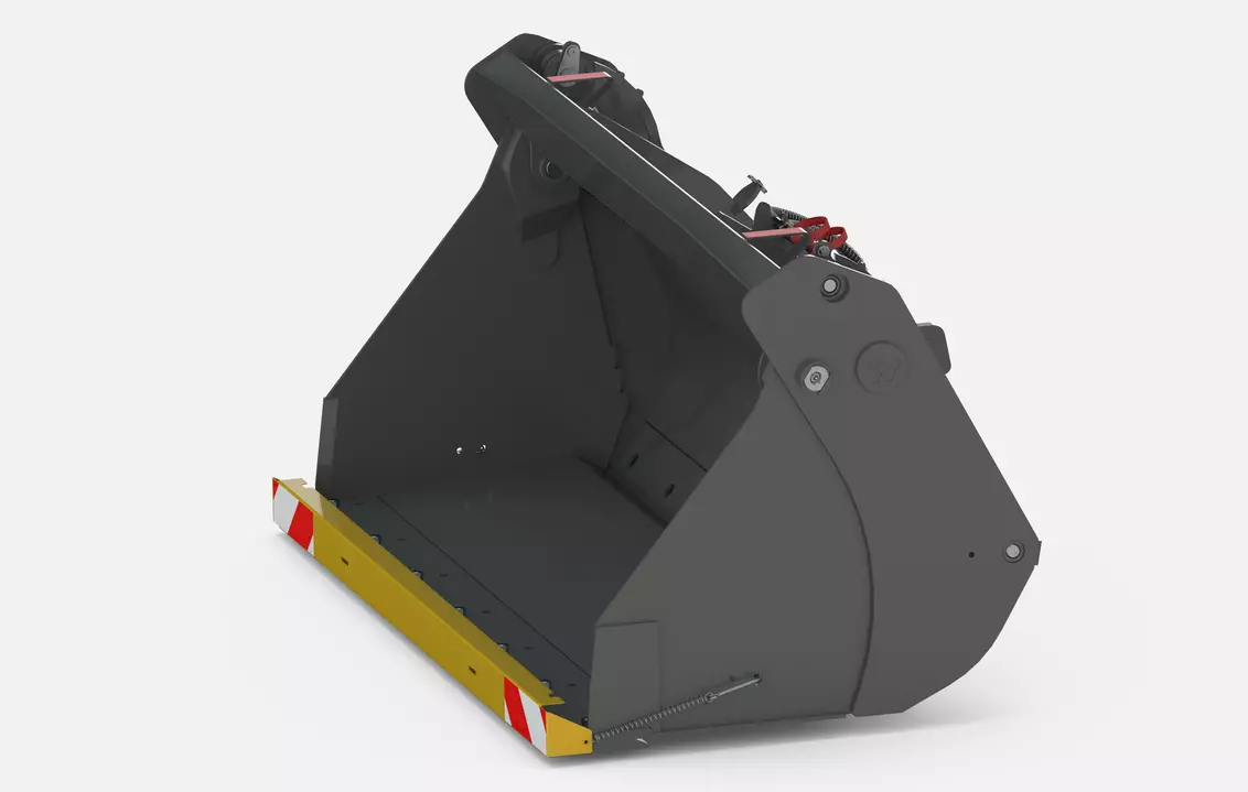 Weidemann attachment 4-in-1 bucket with interchangeable cutting edge, Studio