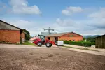 Weidemann Radlader 4060 im Einsatz, Landwirtschaft