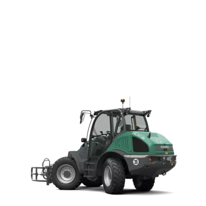 Der Kramer Radlader KL41.8 im Studio.