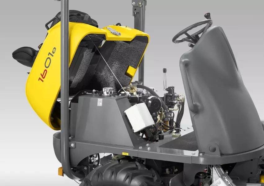 Studio photo wheel dumper 1601 service access