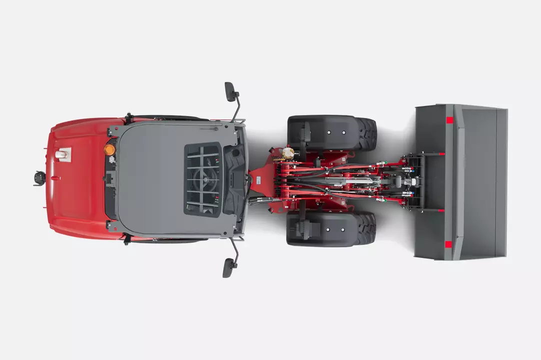 Weidemann Radlader 2090 Kabine mit Leichtgewicht Kübel, studio