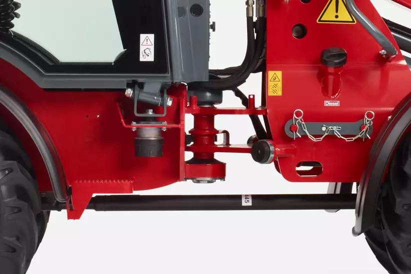 Weidemann Teleskopradlader 2080T, Schwingungsdämpfung Fahrerstand Kabine