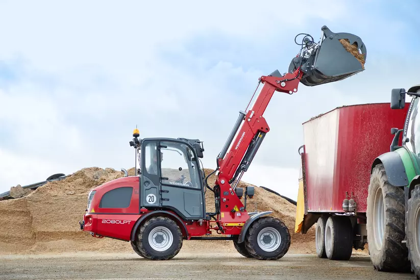 Weidemann telescopic wheel loader 2080LPT, Efficiency