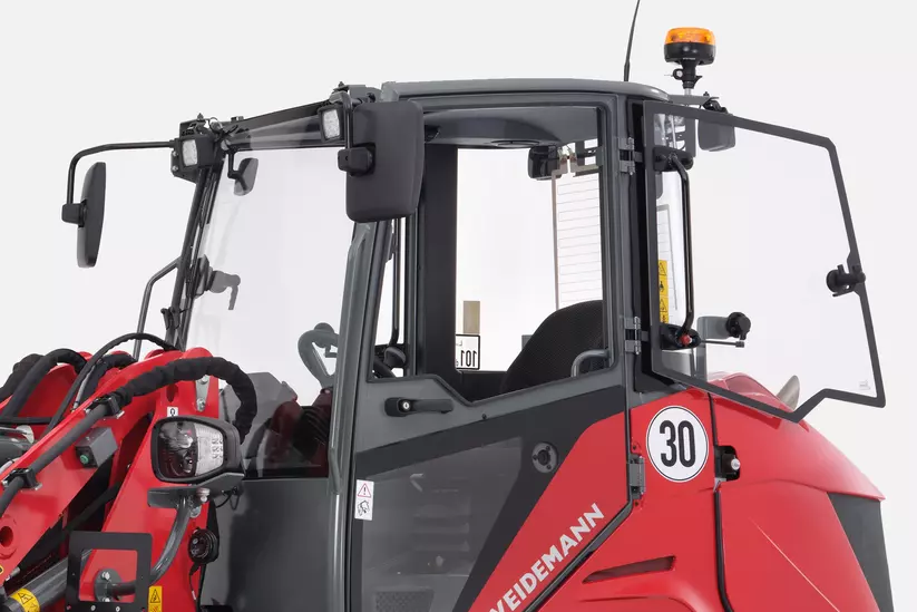 Weidemann Hoftrac 1390, Lüftung nach Bedarf