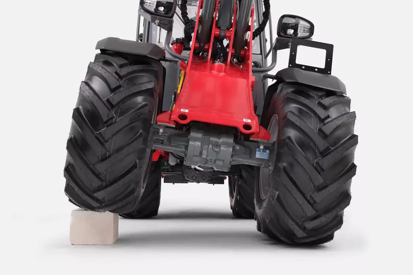 Weidemann Hoftrac 1390, Knickpendelgelenk