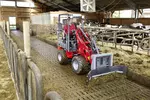 Weidemann Hoftrac 1140 mit Gummischieber, Einsatz