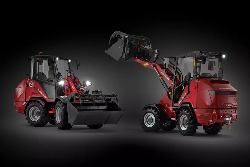 Weidemann Hoftrac 1390e Beleuchtung, Studio