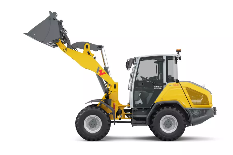 Wacker Neuson wheel loader WL950 with 4-in-1 shovel