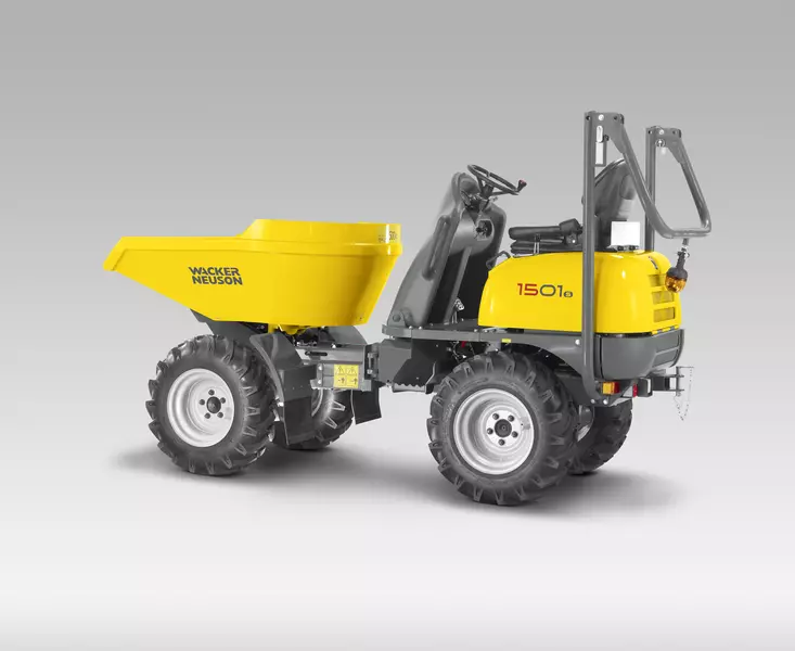 Studio photo wheel dumper 1501 with folded ROPS