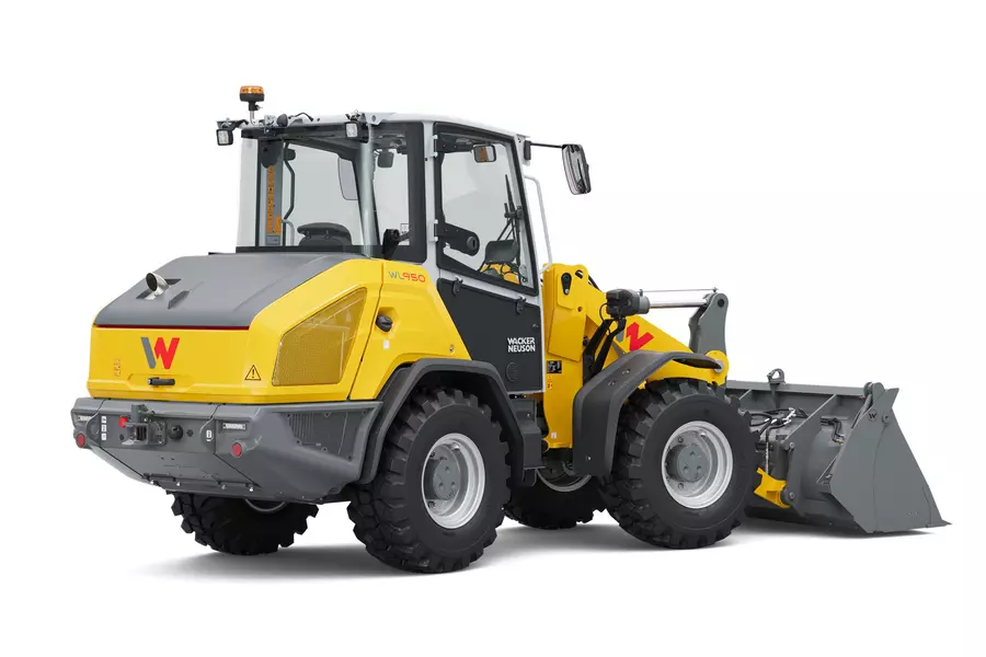 Wacker Neuson wheel loader WL950 with 4-in-1 shovel