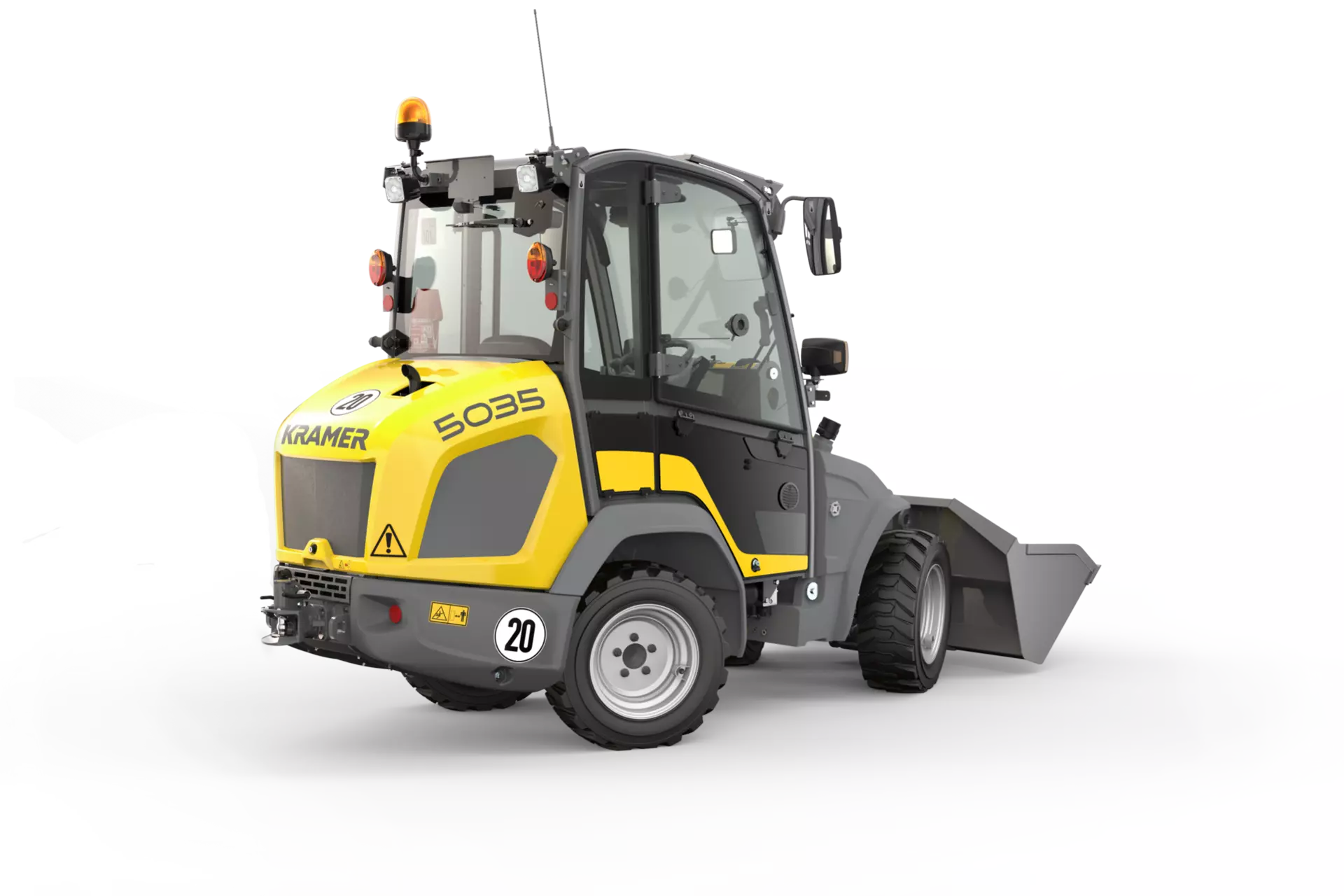 The 5035 wheel loader from Kramer.