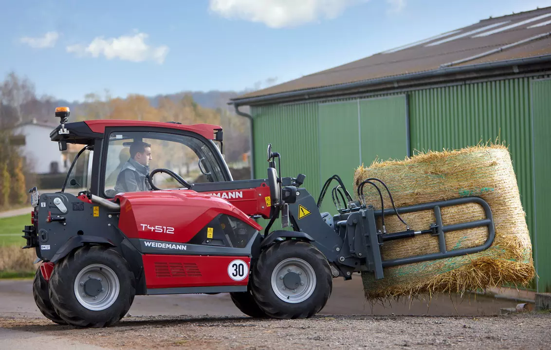 Weidemann Telehandler Farm Application