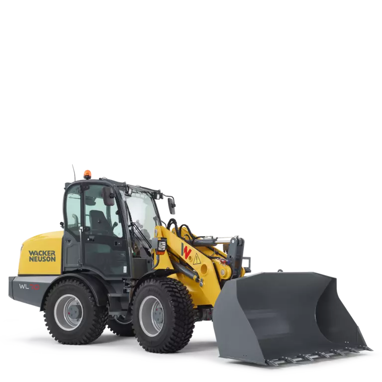 Wacker Neuson Radlader WL70 mit Erdschaufel, Studio