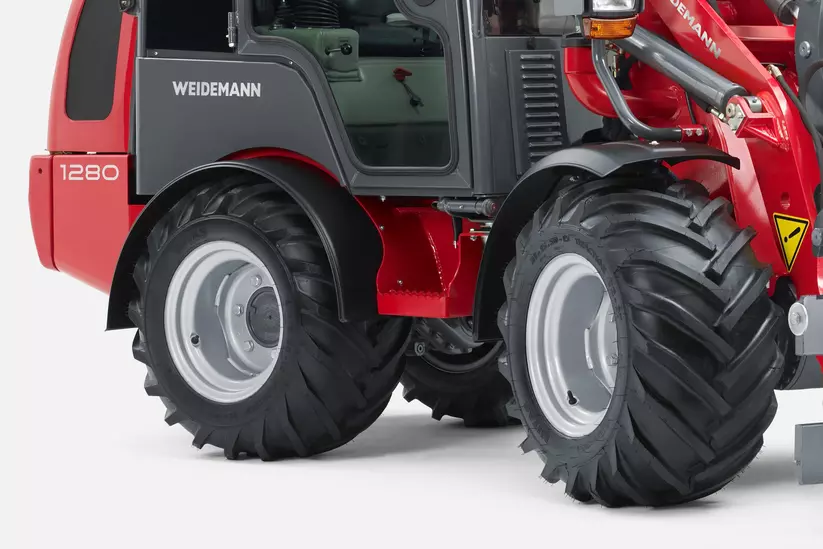 Weidemann Hoftrac 1280, Bereifung