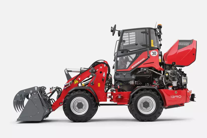 Weidemann Hoftrac 1390, Kippbare Kabine