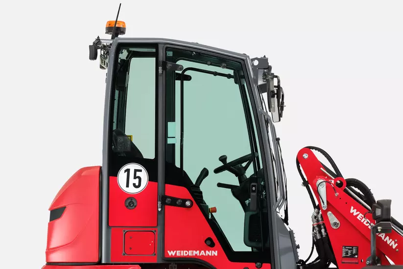 Weidemann Hoftrac 1190e, Kabine